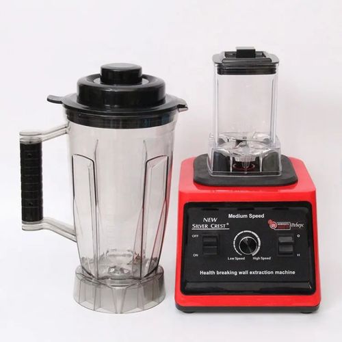 BRAND NEW SILVER CREST Commercial Blender 2L 2in1 Blender With Grinder Big Capacity Unbreakable Jug 6500Watts | Heavy Duty Blender 2L Powerful Blender.