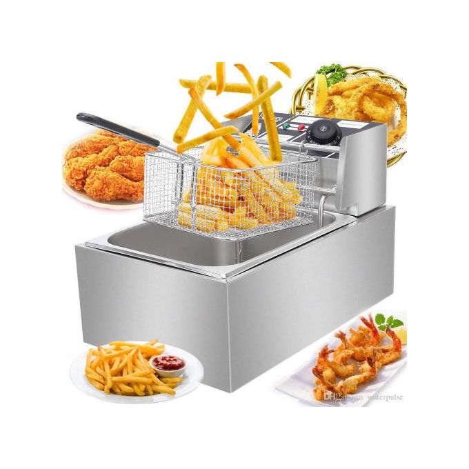Brand New NUNIX 6L HEAVY DUTY Stainless Steel Electric Deep Frier. Ideal for commercial Purposes.