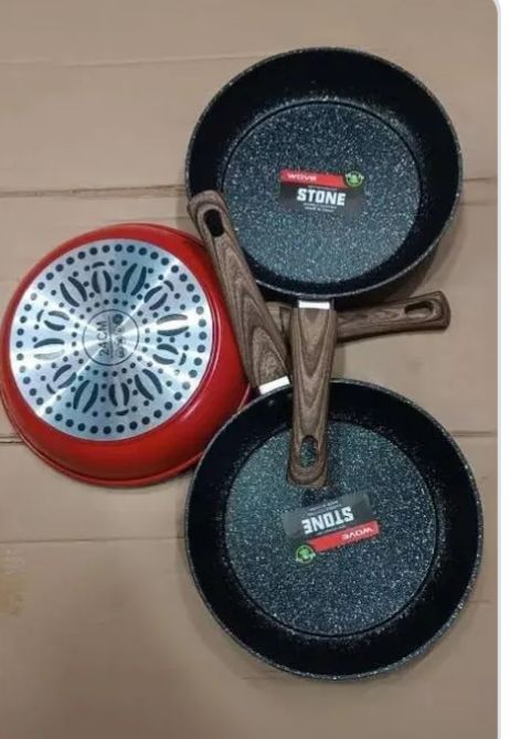 ✅Heavy Duty | Granite Frying Pans | Stone Roasting Pan | Quality Non-Stick Frying Pan.