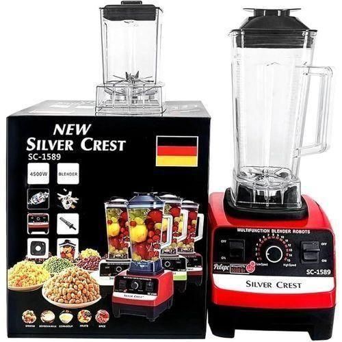 Silver Crest 2-in-1 Commercial Blender. Multifunctional heavy-duty blender and grinder built for both commercial and home use
