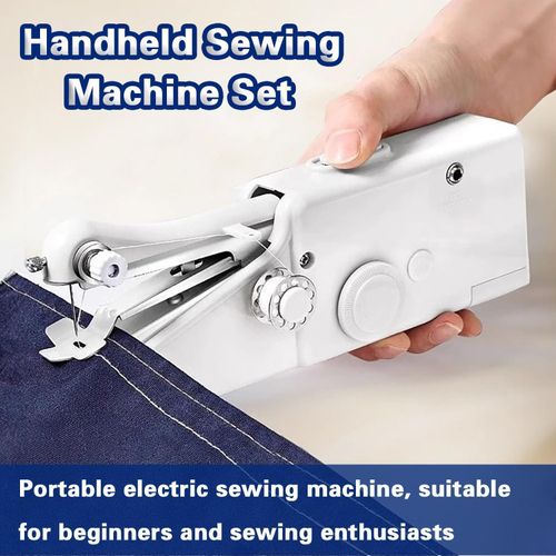 🪡Brand New Handheld Sewing Machine Mini Portable Cordless Stitching Machine, Perfect for Adults, Beginners, and Quick Home Repairs