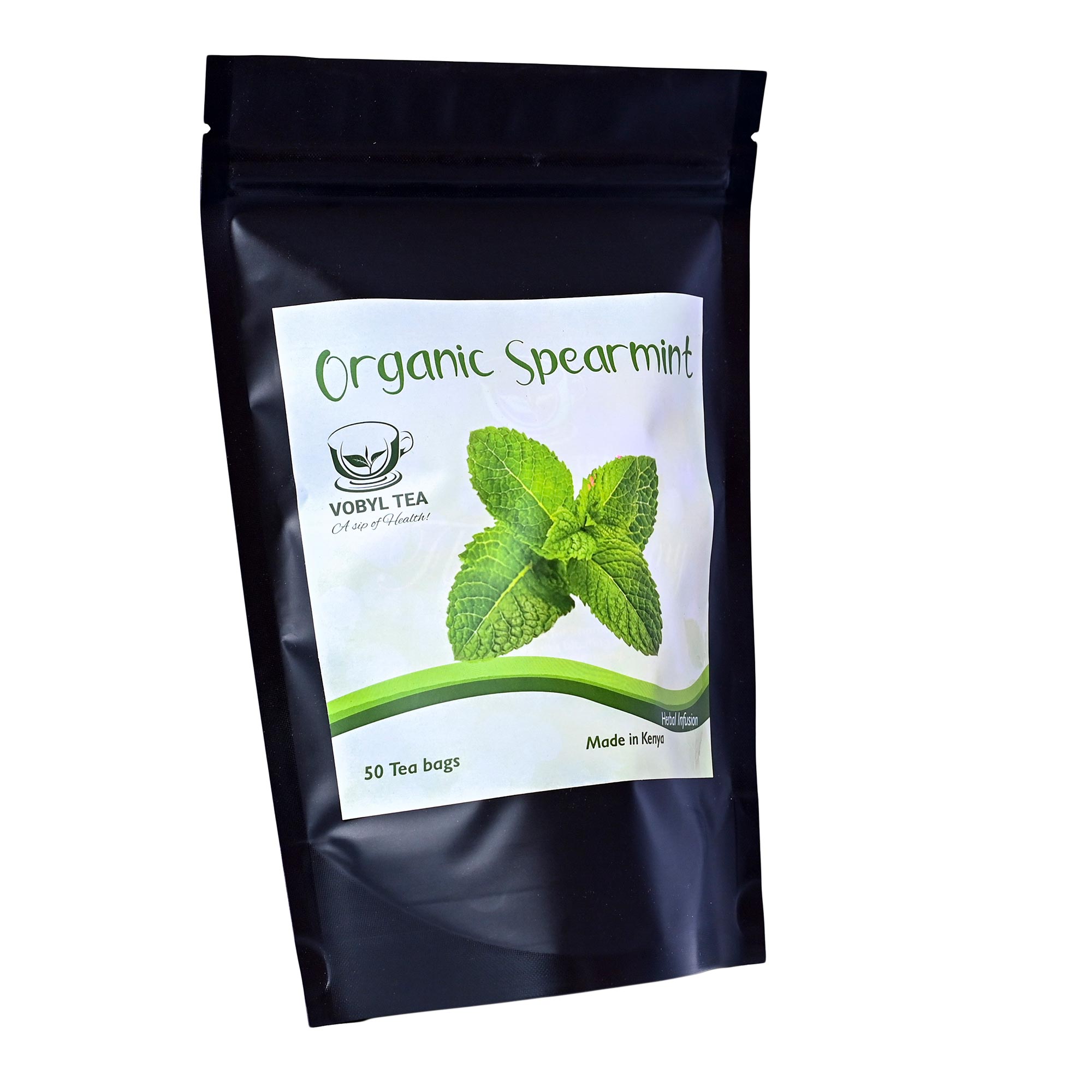 ORGANIC SPEARMINT TEA 50 TEA BAGS