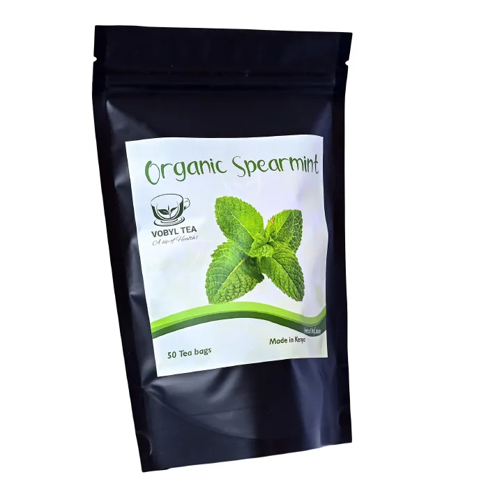 ORGANIC SPEARMINT TEA 50 TEA BAGS