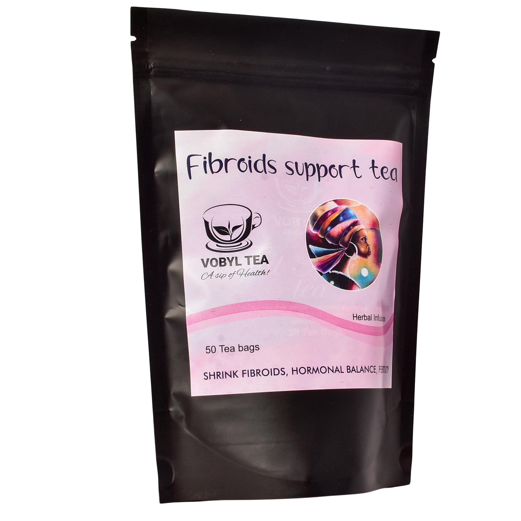 FIBROIDS SUPPORT TEA (Hormonal Balance • Womb Support • Detox • Bloating Relief • Cycle Comfort,This soothing herbal blend supports the body’s natural healing systems by helping balance hormones.)