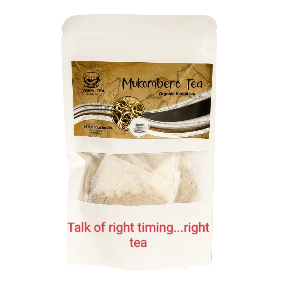 MUKOMBERO TEA (For Libido • Energy • Fertility • Digestion • Stress Support,it supports circulation, hormonal balance, and digestive comfort — without stimulants or chemicals,Perfect for men and women