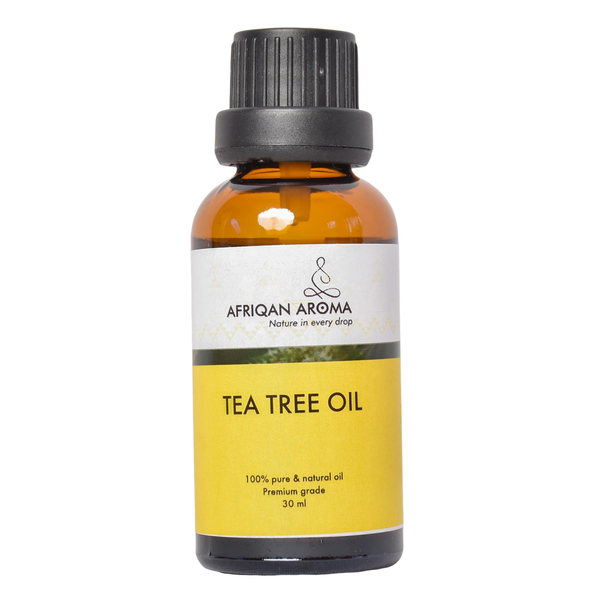TEA TREE OIL (known for its antibacterial, antifungal, anti-inflammatory, and antimicrobial properties.. From banishing acne and soothing irritated skin to healing cuts and treating dandruff.)