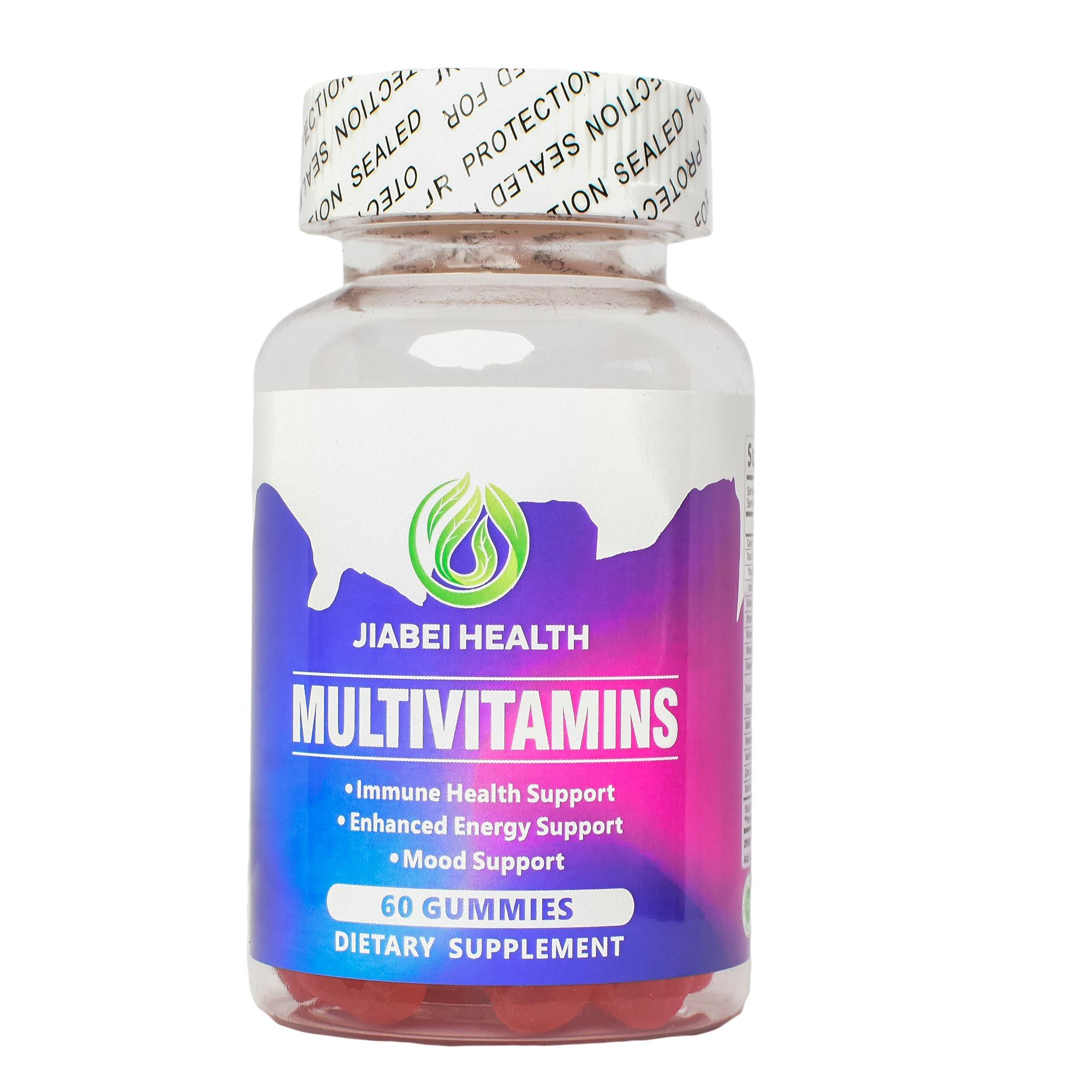 MULTIVITAMINS GUMMIES WITH (Vitamin A,C,D,E,B6,B12,FOLATE,BIOTIN,IODINE,ZINC,SODIUM,support immunity, hormones, skin, hair, mood, metabolism, and overall wellness. Each ingredient plays a unique role