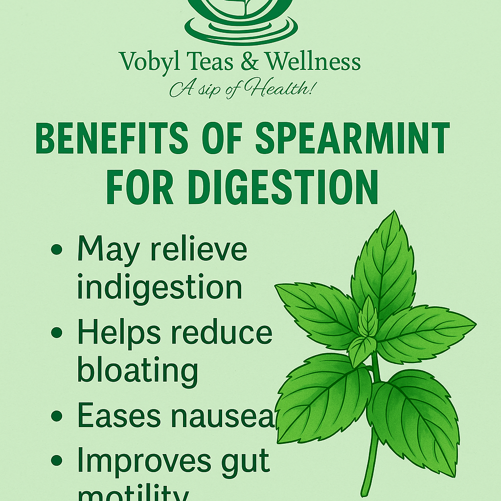 ORGANIC SPEARMINT TEA 25TEA BAGS( (hormone balance,hirsutism,hormonal acne,digestion ,bloating calming ,Spearmint tea is clinically shown to reduce excess androgens and unwanted facial hairs in women.