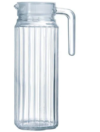 1pc Glass Jar Water or Juice Storage Jug