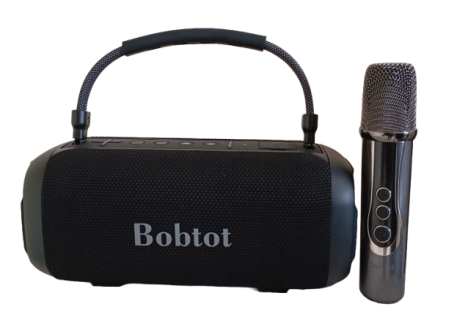 Bobtot ET29 Mzuka Portable Bluetooth Speaker With a Microphone Small Home Outdoor Bluetooth Speaker Wireless Subwoofer