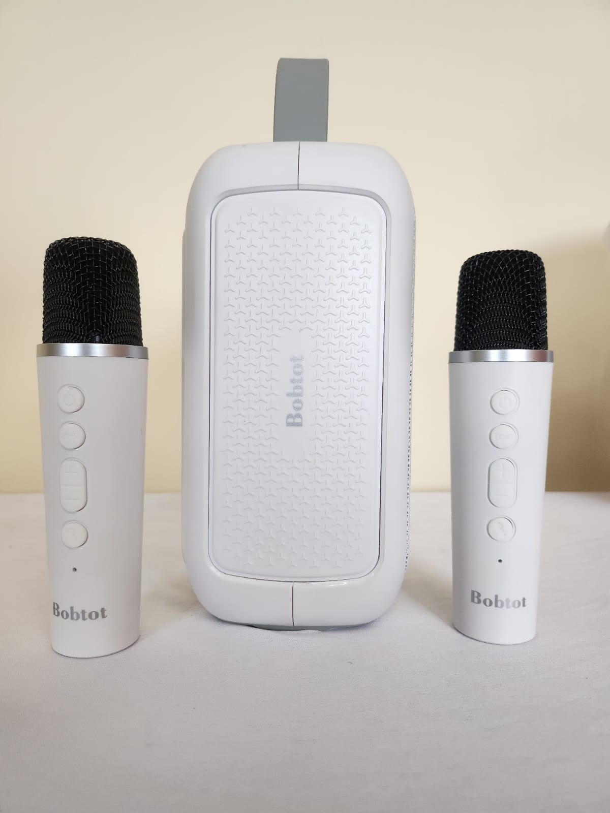 Bobtot EP20T Mlio Portable Karaoke Speaker With 2 Microphones Small Home Outdoor Bluetooth Speaker Wireless Subwoofer