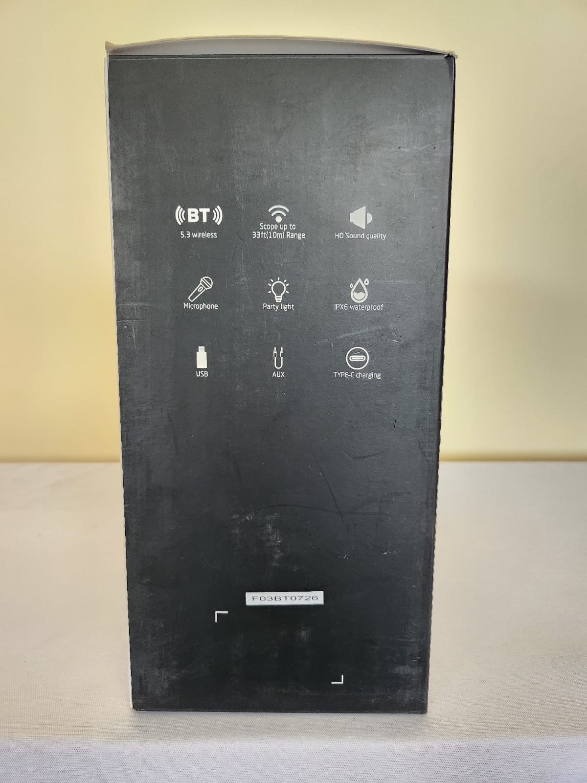 Bobtot EP20T Mlio Portable Karaoke Speaker With 2 Microphones Small Home Outdoor Bluetooth Speaker Wireless Subwoofer