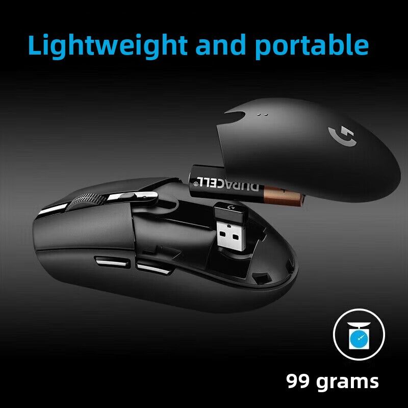 Logitech G304 Wireless Mouse Game Mouse Lightweight Portable Mouse Macro FPS League of Legends Eat Chicken