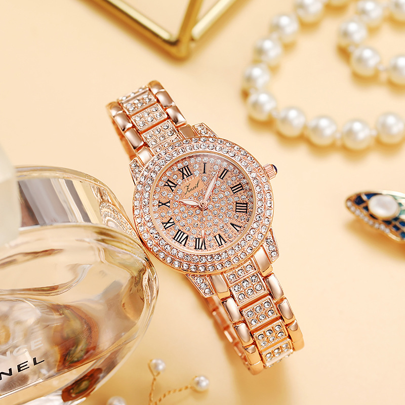 Luxury Full Diamond Women Watch Ladies Full Star Watches Fashion Women's Quartz Wristwatch