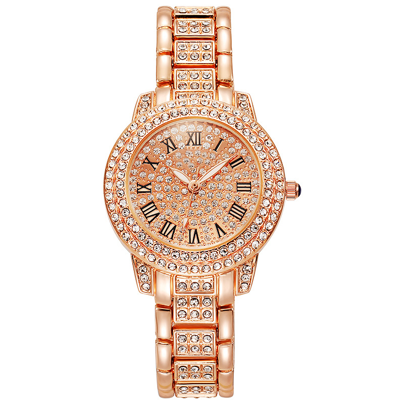 Luxury Full Diamond Women Watch Ladies Full Star Watches Fashion Women's Quartz Wristwatch