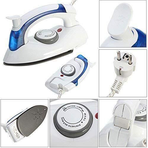 ✅ Portable Dry Iron Box – Lightweight, Fast Heating, Compact Design, Durable Stainless Steel Soleplate, Ideal for Travel, Home & Office Use