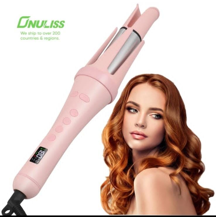 Automatic Electric Hair Curler – Professional Auto Curling Iron, Fast Heat Salon Styling Tool for Long & Short Hair, Easy One-Touch Bouncy Curls