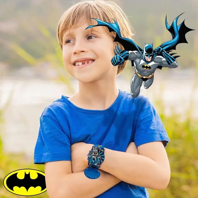 Marvel Spider-Man Kids Watches Digital Display, Interactive Features, Adjustable Strap, Vibrant Spider-Man Graphics, Durable for Active Kids
