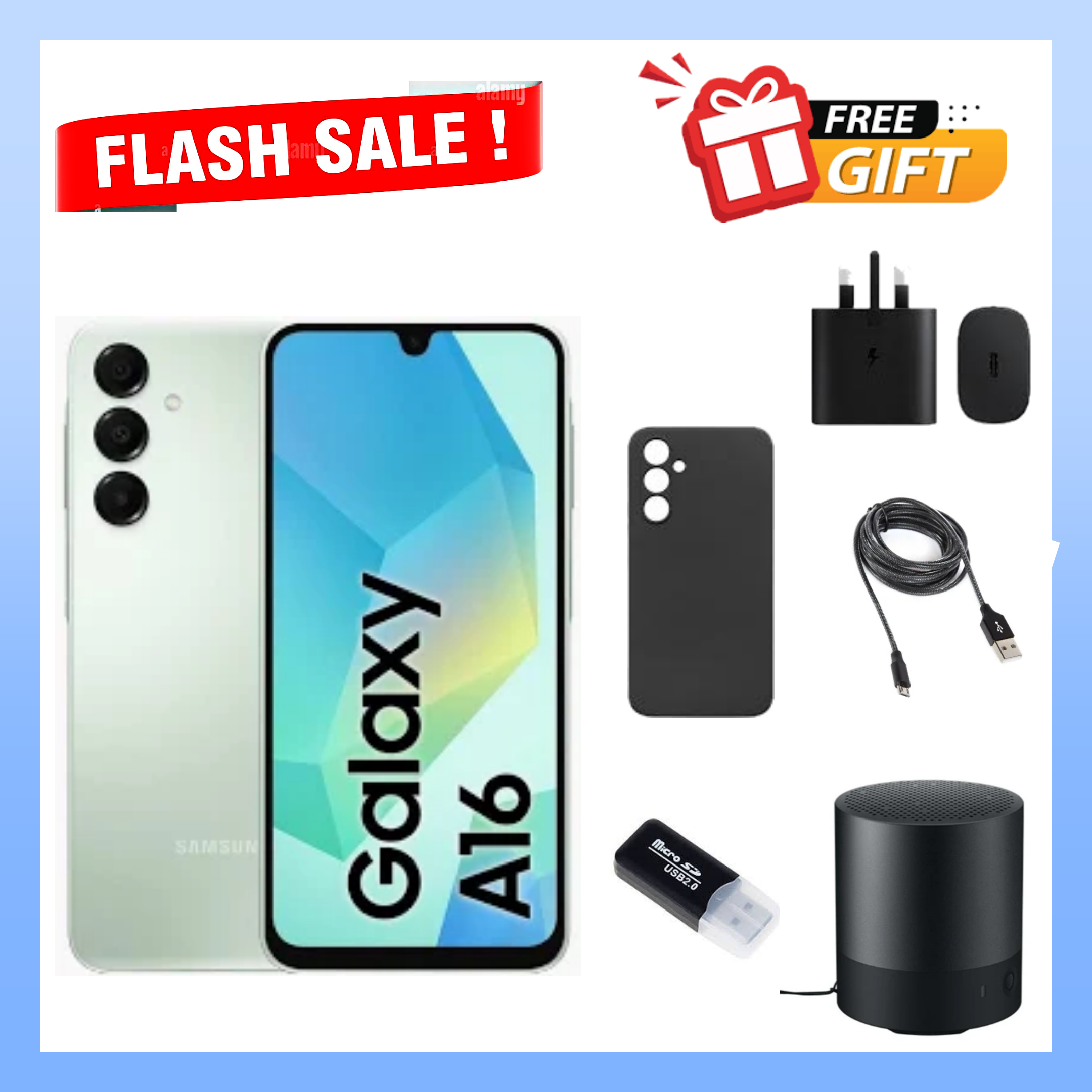 AMAZING DEALS!!Samsung Galaxy A16 128GB+4GB 6.7" Super AMOLED Display 50MP Triple Camera Android 14 Mediatek Helio G99 5000mAh 25W Type-C Charge Smart Phones phone