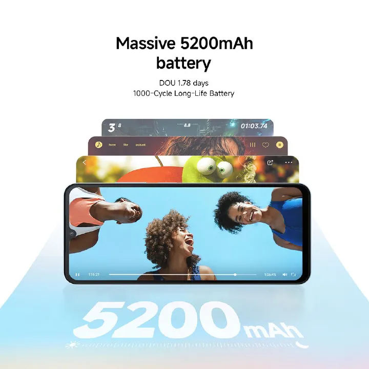 AMAZING DEALS!!!Redmi A7 Smartphone - 6.88" LCD Display 3GB RAM + 64GB ROM Dual SIM 5200mAh 13MP main camera 8MP Selfie camera Side fingerprint sensor Type C charger 3.5mm jack Bluetooth 5.2