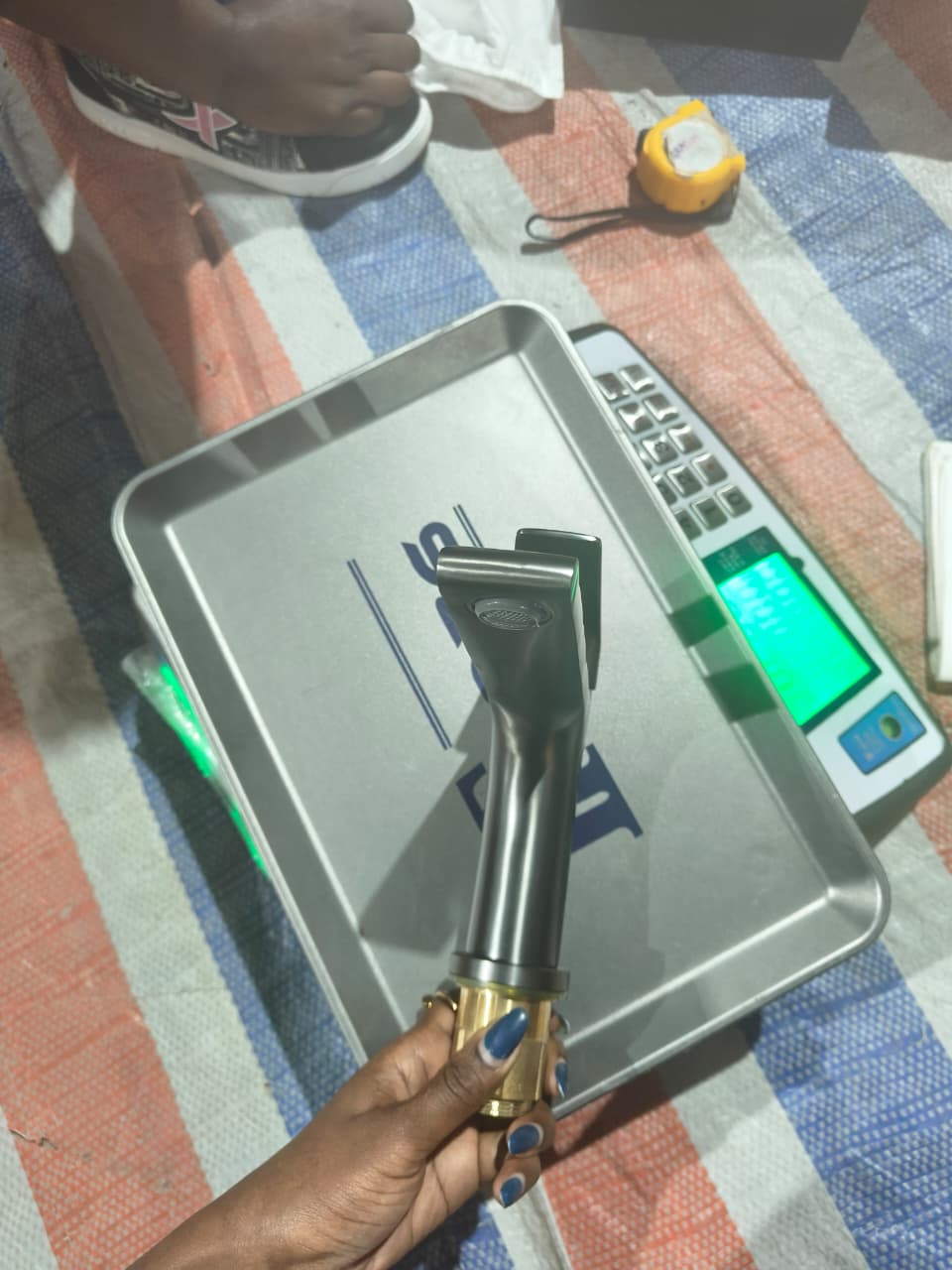 WK Single Lever Copper Deck Mount Gun Grey Mixer Tap K-8122Q for Handwash Basins and Bathroom Vanity sinks. With hot and cold water control.