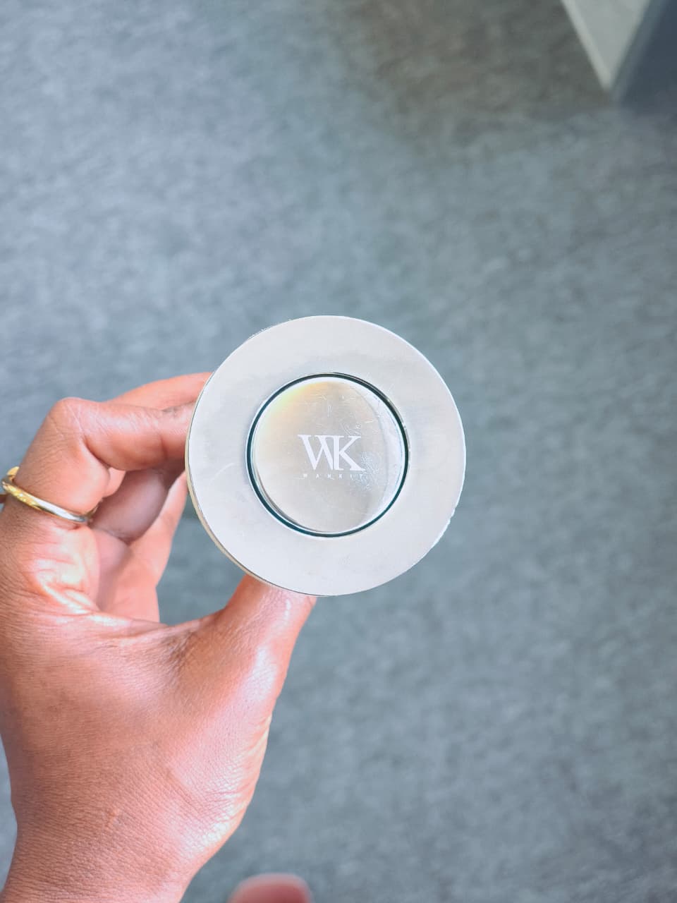 WK Bathroom Cabinet Sink Plug-Chrome Plated Handwash Basin Sink  Rotating Stainless Steel Drain with Overflow K-X420L