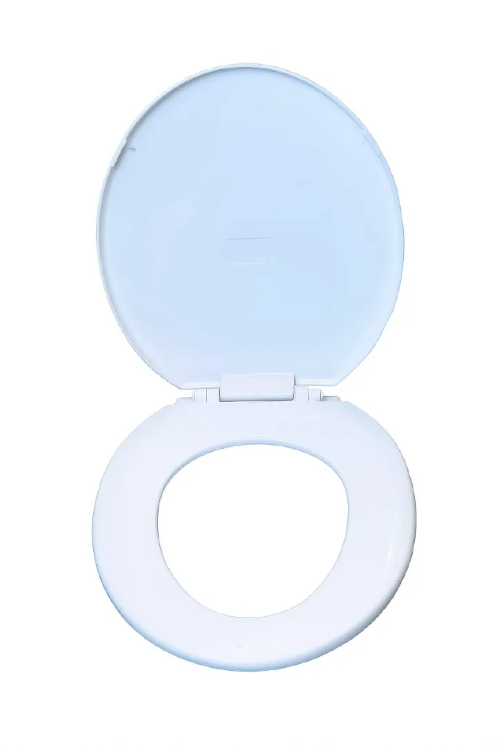 Kensplastic Durable PVC Soft Toilet Seat Lid/Cover K-T402 with Toughened Construction