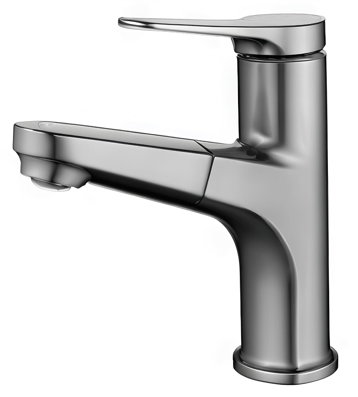 WK Deck Mount Stainless Steel Pull-out Kitchen Mixer Tap K8205/06Q