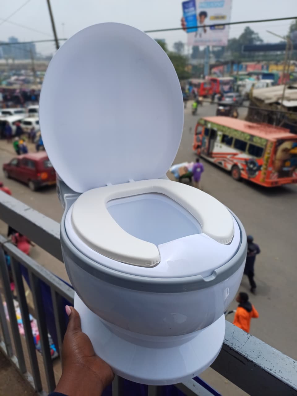 Kids Potty Training Seat – Portable Toddler Toilet Chair with Backrest & Non-Slip Base | Comfortable Toilet Trainer for Boys & Girls