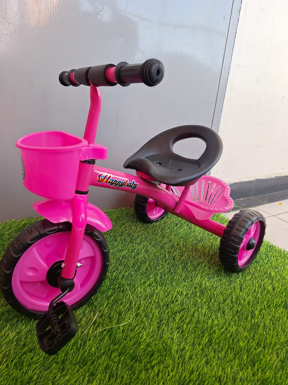 Kids tricycle children bicycle with rubber tyres 1-4 years