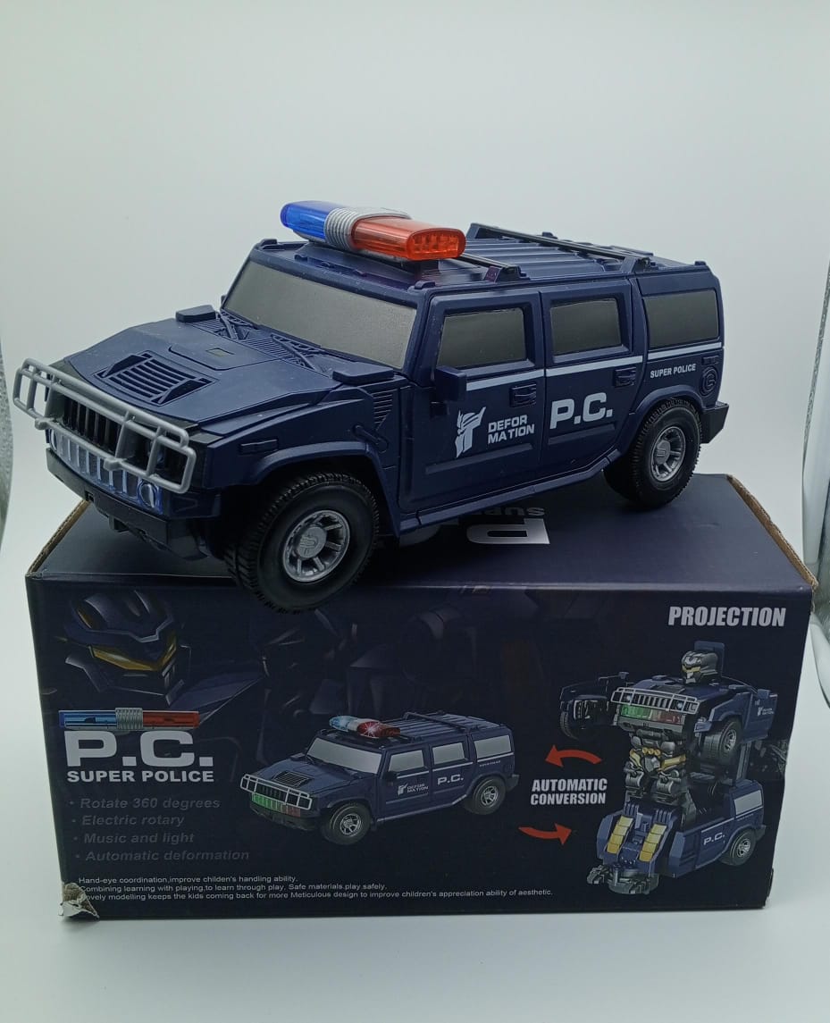 Super Transformer Police Car