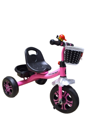 Kids Tricycle with Adjustable Seat & Safety Handle – Suitable for Ages 1–5 Years