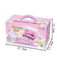 Danielle Bell Kids Makeup Kit – Safe & Washable Pretend Play Cosmetic Set for Girls – Ideal Gift for Ages 3+