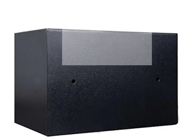 Safstar Security Safe Box with Keypad, 2 Manual Override Keys, Digital Safe for Home, Business, Travel, Protect Money, Jewelry and More, Compact Cabinet Safe, Steel Construction