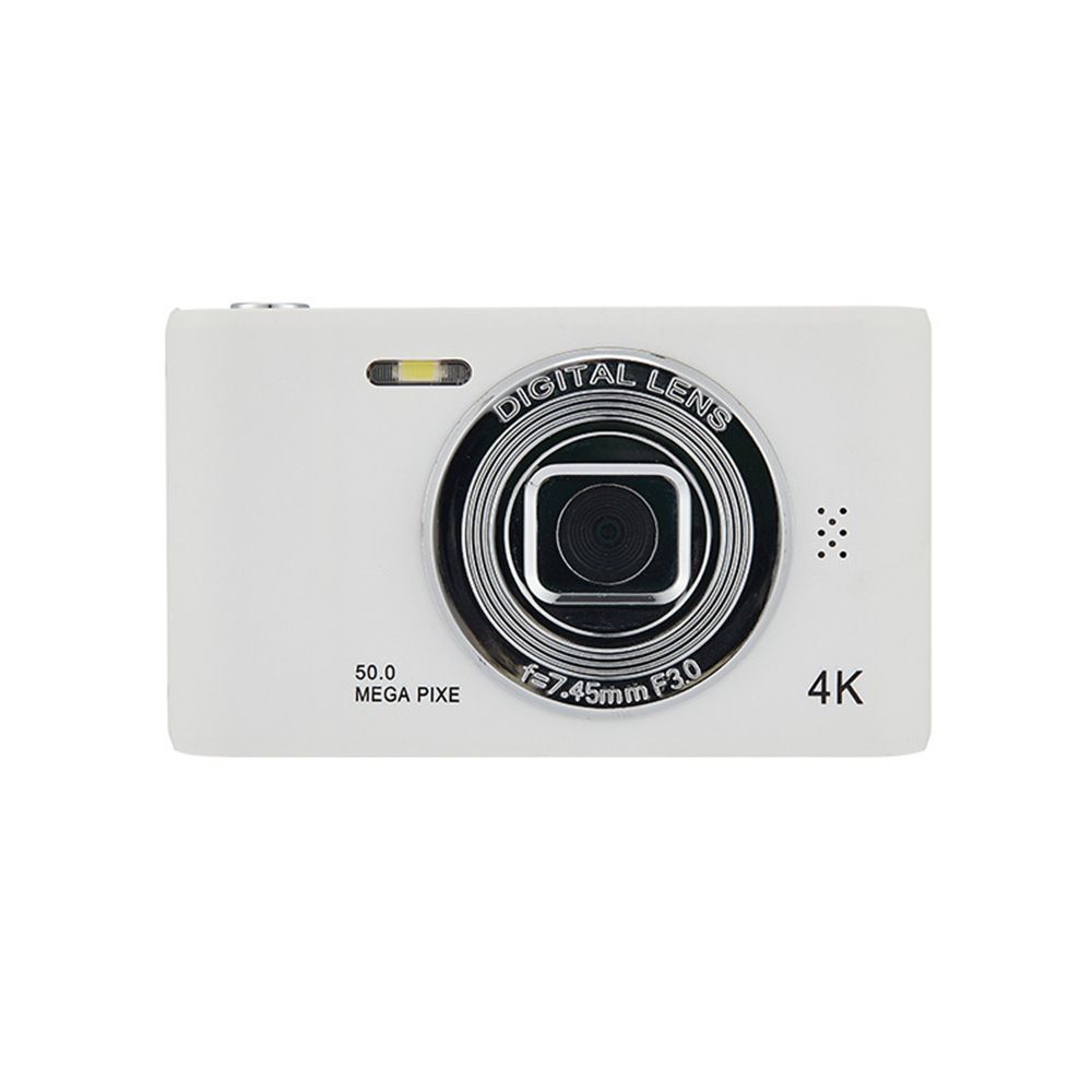 4K Digital Camera Travel Selfie Camara 50 Megapixels HD Zoom Photography 2.4inch Screen Entry-Level Kids Campus Mini Retro Cam