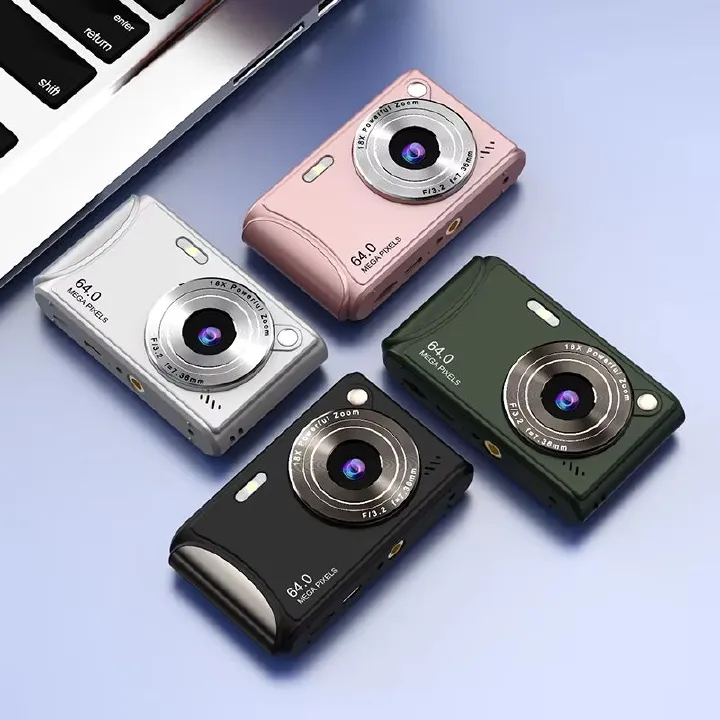 4K Digital Camera Autofocus Vlogging Camera HD 36MP Entry-level Student Camera 2.4 Inch Screen 18X Zoom for Photography Video