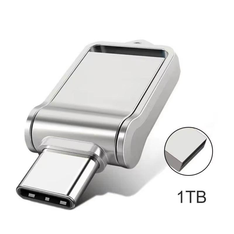 2TB Flash Drive USB 3.2 Fast Type C Pen Drive Memory Stick High Speed Data 1TB For Computers Phone PC Fast U Disk NEW 2025