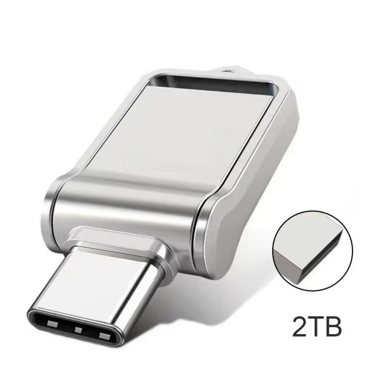 2TB Flash Drive USB 3.2 Fast Type C Pen Drive Memory Stick High Speed Data 1TB For Computers Phone PC Fast U Disk NEW 2025