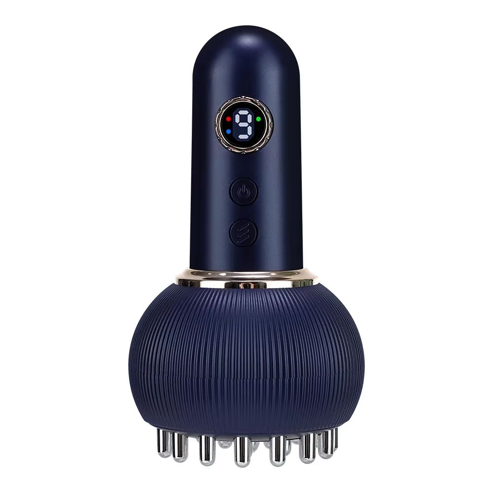 Wireless massager body shaping heating scraping brush drainage oil head rechargeable full body universal massager full body universal home abdominal and back massage