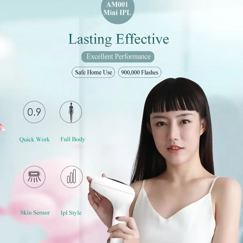 900000 Flashes Laser Epilator Instrume Permanent IPL Hair Removal Home Use Devices Ice Cool Painless Intense Pulsed Light