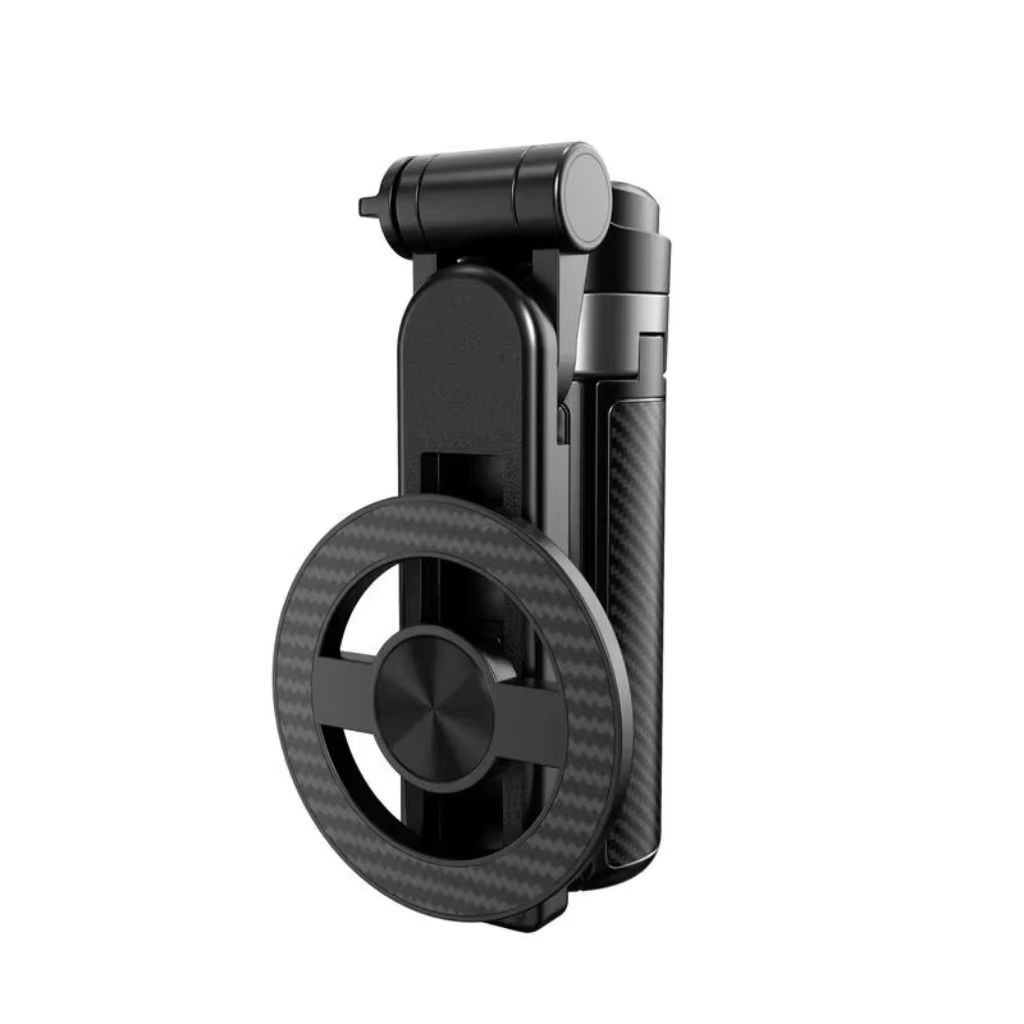 4-in-1 Multifunctional Magnetic mini Selfie Stick with 360° Rotation Wireless Bluetooth Control Magnetic Phone Holder