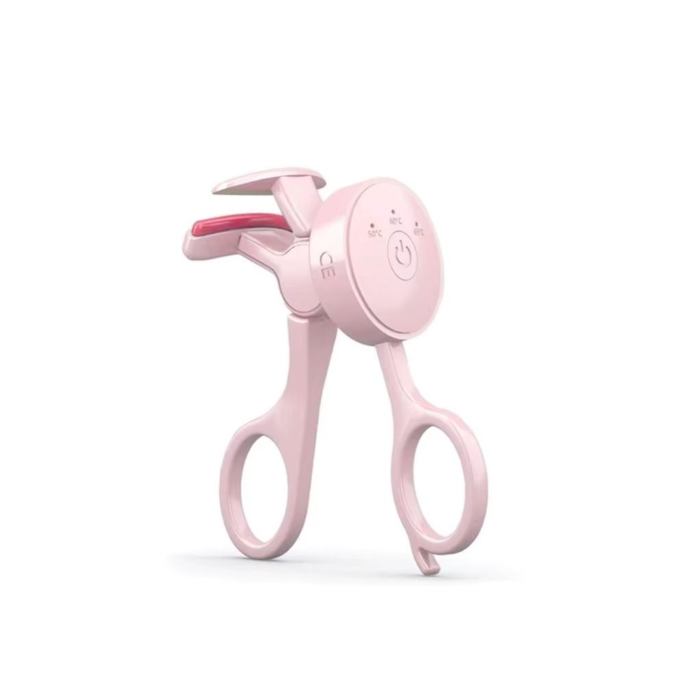 Electric Heated Eyelash Curler for Women,Portable USB Rechargeable Heated Lash Curler with Quick Heat-Up, Anti-Scald Makeup Tool