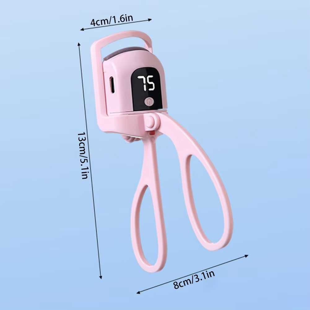 Electric Eyelash Curler Naturally Curled Intelligent Temperature Control Styling Make Up Eyelashes Curl Lasting Lash Curler Tool