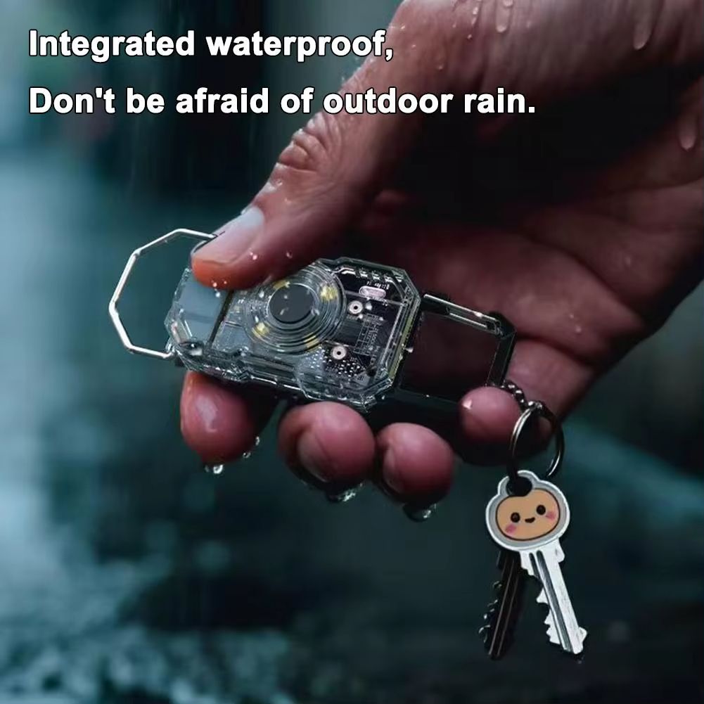 Keychain Work Light Rechargeable Mini Flashlight High Lumens Portable LED Light For Camping Hiking Running Dropshipping