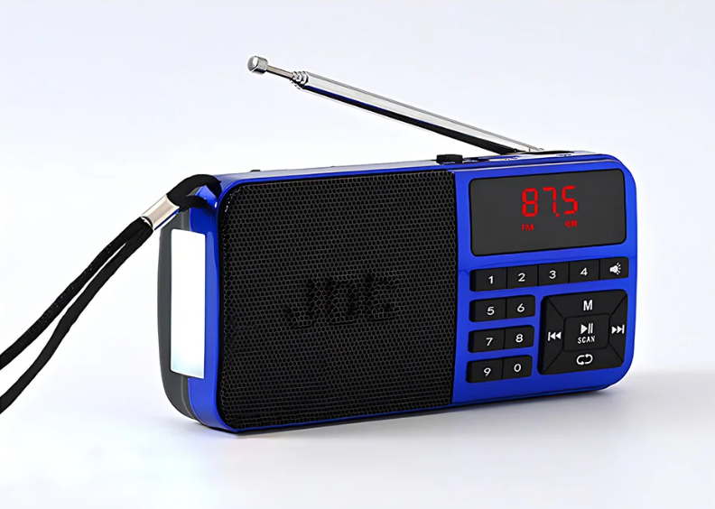 FM Radio Portable Pocket Radio Bluetooth Rechargeable Battery Support Earphone USB TF Card MP3 Player With Mini Radio Receiver