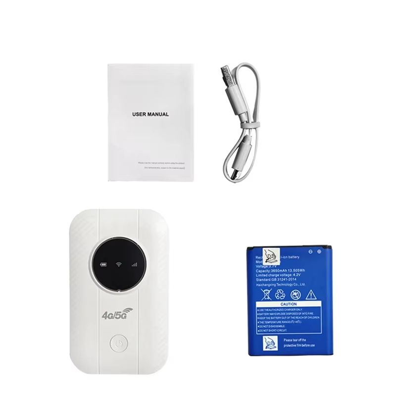 H803 4G LTE Mobile Wifi Router 3650Mah 150Mbps Wifi Modem Up To 10 Users With SIM Card Slot Wireless Router For Travel