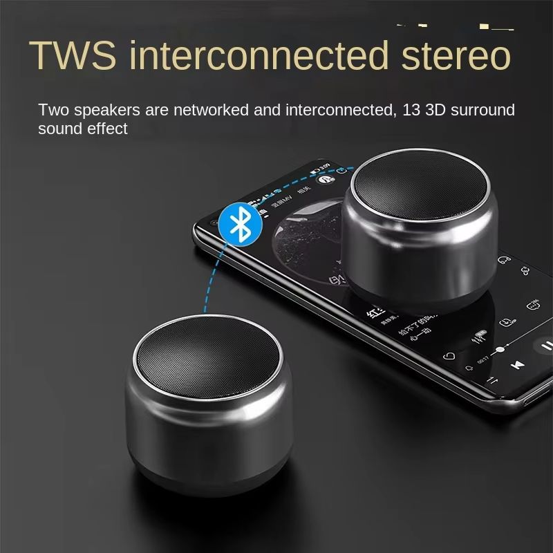Bluetooth Speaker S16 with Loud Bass - Wireless Portable Mini Speaker for Home, Outdoor, Car Audio, High Volume  Boombox