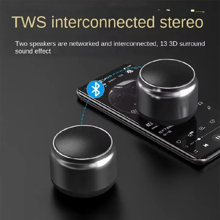 Bluetooth Speaker S16 with Loud Bass - Wireless Portable Mini Speaker for Home, Outdoor, Car Audio, High Volume  Boombox