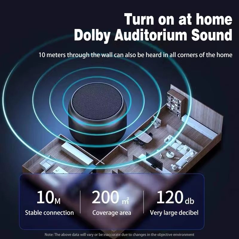 Bluetooth Speaker S16 with Loud Bass - Wireless Portable Mini Speaker for Home, Outdoor, Car Audio, High Volume  Boombox