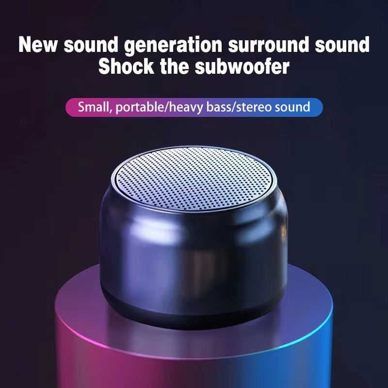 Bluetooth Speaker S16 with Loud Bass - Wireless Portable Mini Speaker for Home, Outdoor, Car Audio, High Volume  Boombox